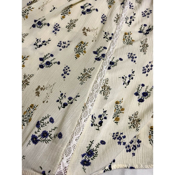 L.O.V. Yellow Vtg Women’s Dress Babydoll Boho Size XL - Picture 8 of 10